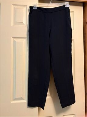 J. Crew Black Jaime Cropped Ankle Pants